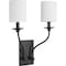 Progress Lighting Bonita Collection Black Two-Light Wall Sconce P710019-031 - alternate 1